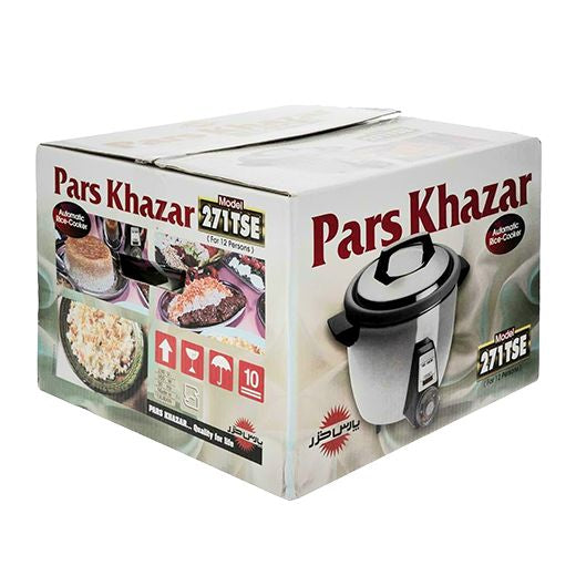 Pars Khazar Rice Cooker Tyan (8 Person) (1x1KG) - Aytac Foods Wholesale