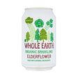 Whole Earth Org Sparkling Elderflower (330ML) x 24 - Aytac Foods Wholesale