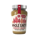 Whole Earth Organic Peanut Butter Crunchy (340GR) x 6 - Aytac Foods Wholesale