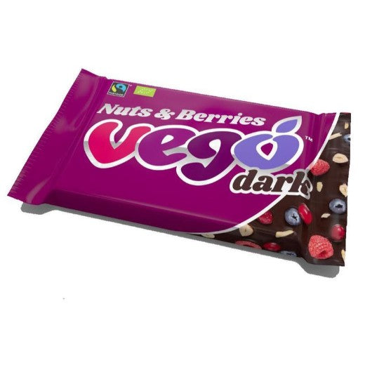 Vego Dark  Nuts & Berries (12X85GR) - Aytac Foods Wholesale