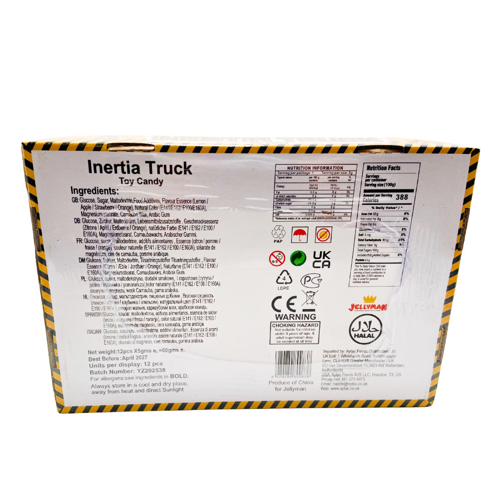 JM Inertia Truck Candy  12x5g x 12PCS - Aytac Foods Wholesale