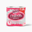 SOFTESSE TT 2 PLY Daffodils Pink 10x4(Rolls) - Aytac Foods Wholesale