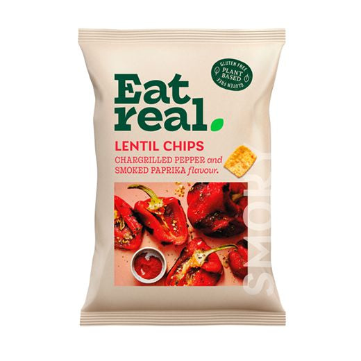 Eat Real Lentil Red Pepper Smoked Paprika (95GR) x10 - Aytac Foods Wholesale