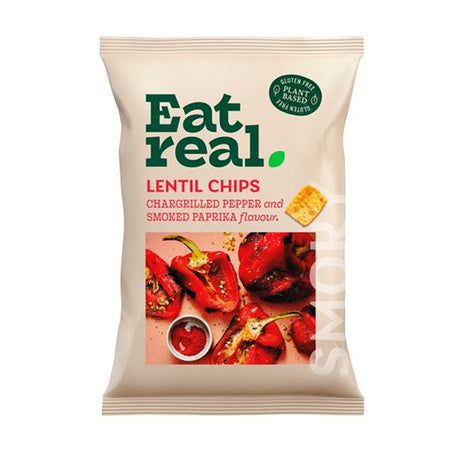 Eat Real Lentil Red Pepper Smoked Paprika (95GR) x10 - Aytac Foods Wholesale
