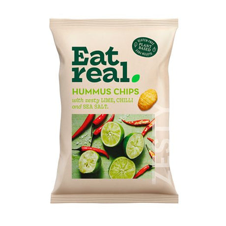 Eat Real Hummus Lime Chilli (110GR) x10 - Aytac Foods Wholesale