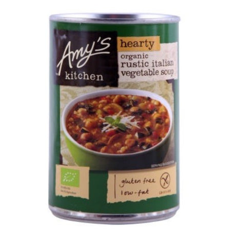 Amy S Org  Hearty Rustic Italian Veg Soup (6X400GR) - Aytac Foods Wholesale