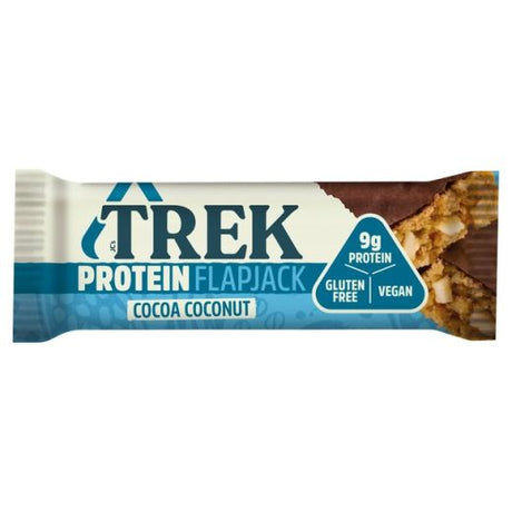 Trek Cacao Coconut Flapjack (16X50GR) - Aytac Foods Wholesale