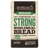 Whm Marriage'S Organic Strong Stoneground Wholemeal Bread Flour (1KG) x 6 - Aytac Foods Wholesale