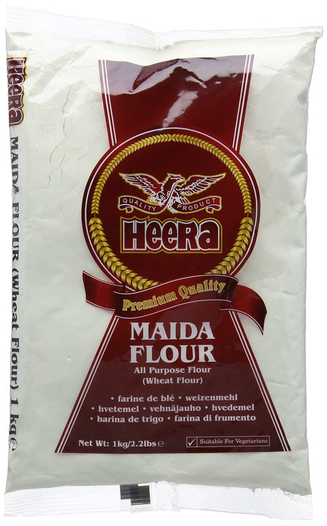 Heera Maida Flour (6x1KG) - Aytac Foods Wholesale
