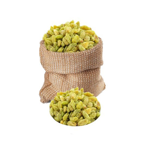 Big Nut Box - Green Raisins [*Bulk] (12XKG) - Aytac Foods Wholesale