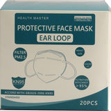 Kn95 Protective Face Mask 20Pcs (20X1) - Aytac Foods Wholesale