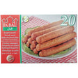 Ikbal 20 Chicken Sausages (8x20X60GR) - Aytac Foods Wholesale