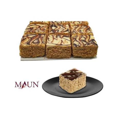 Maun Latte Square Cake (1x9X165GR) - Aytac Foods Wholesale