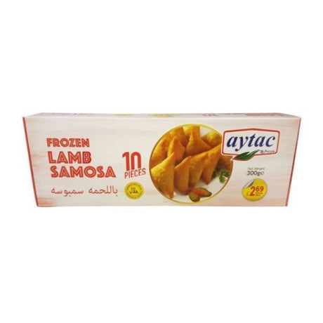 Aytac Frozen 10 Lamb Samosa (12X300GR) - Aytac Foods Wholesale