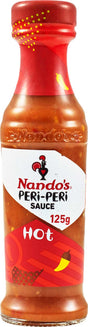 Nandos Hot Peri-Peri Sauce (6x125GR) - Aytac Foods Wholesale