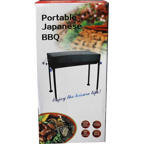 [10]Bbq Mangal Portable Japanese Barbeque (Xlarge) (70CMX31X65CM) x 1 - Aytac Foods Wholesale