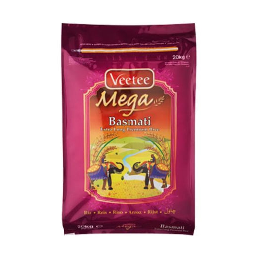 Veetee Mega Extra Long Basmati (1x20kg) - Aytac Foods Wholesale
