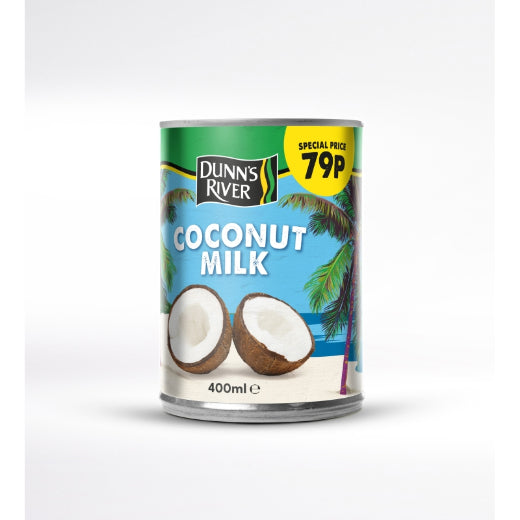 Grace Dunns River Coconut Milk 99P Pmp (400ML) x 12 - Aytac Foods Wholesale