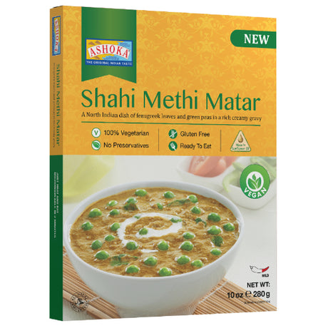 Ashoka Shahi Methi Matar (10x280GR) - Aytac Foods Wholesale