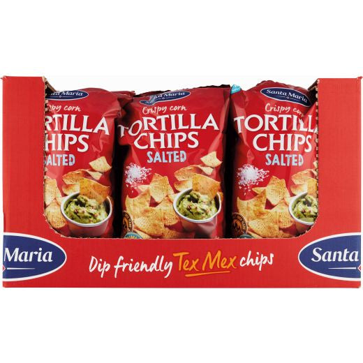 Santa Maria Tortilla Chips Salted (12 x 475g)
