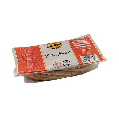 Zin Bakery Fresh 6 Large White Pitta Bread (20x6PCS) - Aytac Foods Wholesale