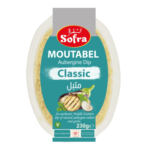 Sofra Aubergine Dip Moutabal Classic (6x220G) - Aytac Foods Wholesale