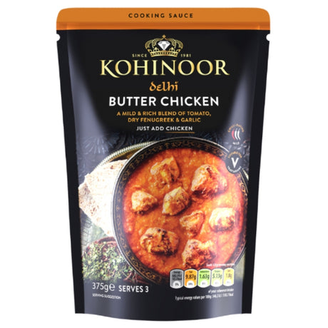 Kohinoor Delhi Butter Chicken Cooking (6x375g)