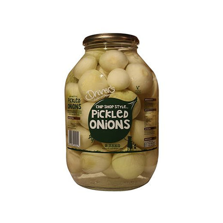 Drivers Chip Shop Pickled Onions 2.25Kg - Aytac Foods Wholesale