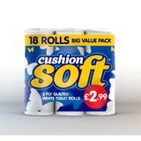 Nova Cushion Soft Toilet Roll (3x18 PCS)