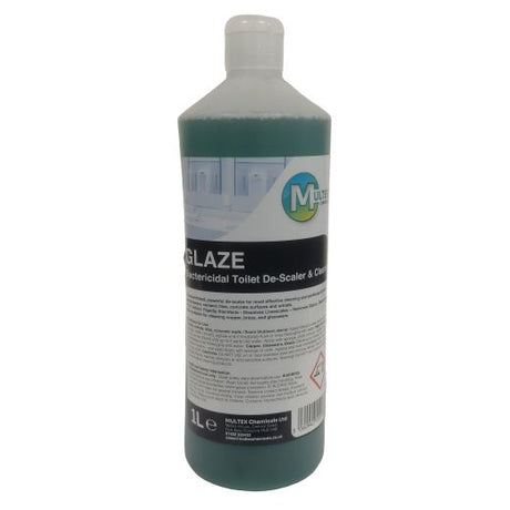 Multex Glaze:Concentrated Toilet Cleaner / Descaler (12x1Ltr) - Aytac Foods Wholesale