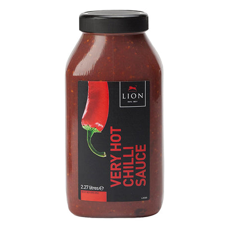 Lion Very Hot Chilli Sauce (2x2.27Ltr) - Aytac Foods Wholesale