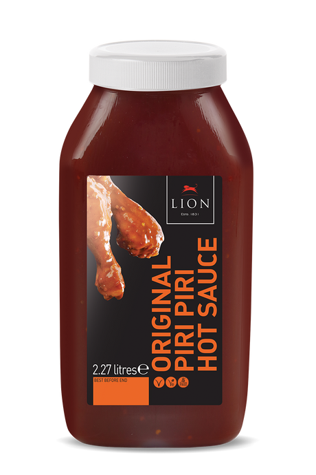 Lion Hot Piri Piri (2x2.27Ltr) - Aytac Foods Wholesale