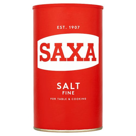 Saxa Salt Drum (12x750gr) - Aytac Foods Wholesale