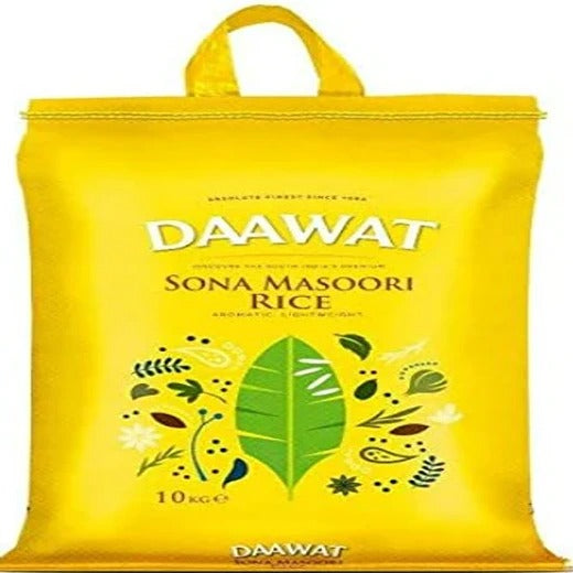 Daawat Sona Masoori (10KG) x 1 - Aytac Foods Wholesale