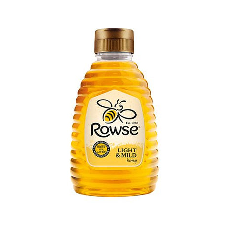 Rowse Light & Mild Honey Squeezy (6x340GR) - Aytac Foods Wholesale