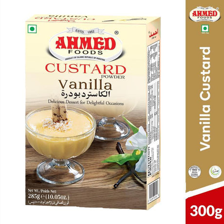 Ahmed Foods Vanila Custard (6x300GR) - Aytac Foods Wholesale