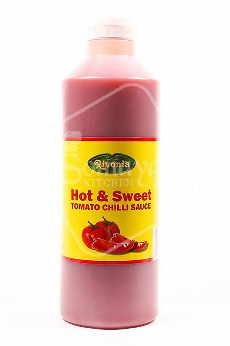 Stn Rivonia Hot & Sweet Sauce (1LT) x 12 - Aytac Foods Wholesale