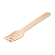 Natural Leaf Birchwood (160Mm/6.3) Forkinc 10Inc 100Pcs - Aytac Foods Wholesale