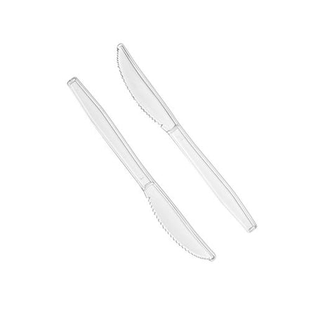 Clear Heavy Duty Reusable Ps (165Mm/6.5) Knifeinc 20Inc 50Pcs - Aytac Foods Wholesale