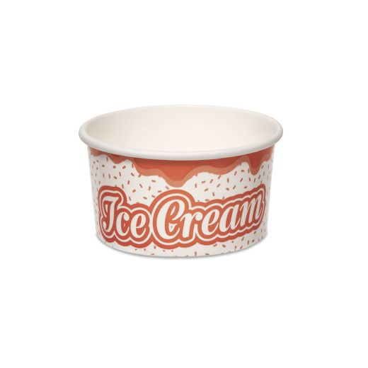 HRD Paper Ice Cream Tub (240ml/8oz) (10x50pcs) - Aytac Foods Wholesale