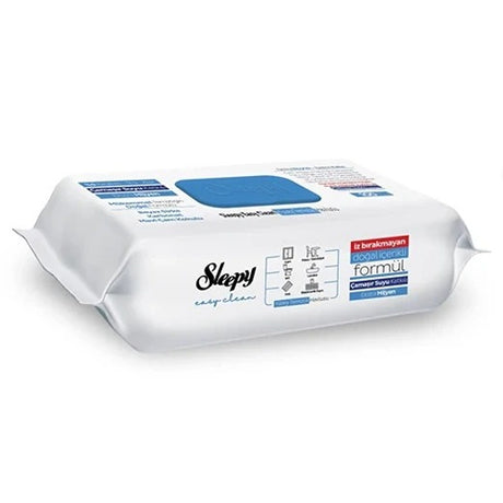 Sleepy Multi Surface Wet Wipes (Bleach) Blue (100PCS) - Aytac Foods Wholesale