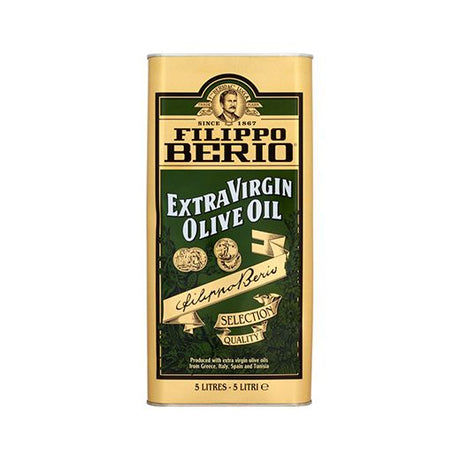 FB Extra Virgin Olive Oil – 5L Tin x 4 - Aytac Foods Wholesale