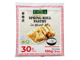 Emira Spring Roll Pastry 10x10inch 30pcs Pink 30x550g
