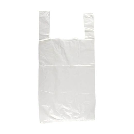 Bb Saturn (10X15X18) White Vest Carriers Bag– - 8Micron (100 pcs) product image