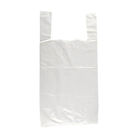 Bb Saturn (10X15X18) White Vest Carriers Bag– - 8Micron (100 pcs) product image