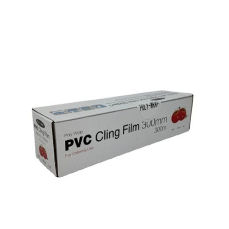 300mm x 300m MAJESTIC LARGE CATERING CLING FILM POLY-WRAP" -- PVC" - Aytac Foods Wholesale
