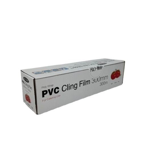 300mm x 300m MAJESTIC LARGE CATERING CLING FILM POLY-WRAP" -- PVC" - Aytac Foods Wholesale