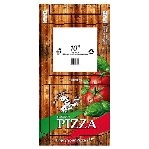 Aytac 10Inc Colour Pizza Boxes (1x100PCS) - Aytac Foods Wholesale