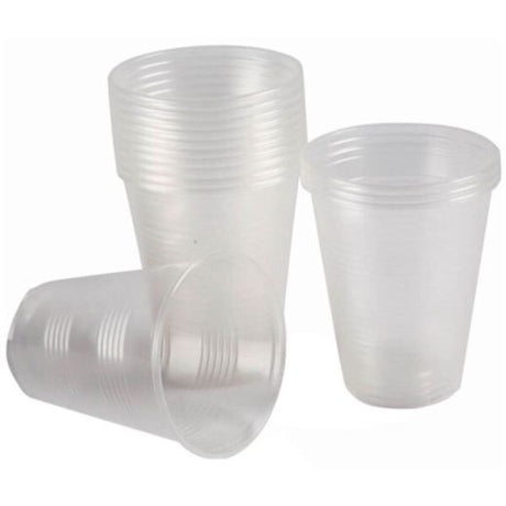 Mp Majestic Clear Plastic Cups 7Oz (100CUP/BAG) x 30 - Aytac Foods Wholesale