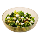 Fecra Marcela Glass Round Salad/Fruit Bowl 24Cm Clear